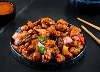 Chilli Mushroom Dry